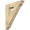 Ekena Millwork Traditional Traditional Rough Sawn Bracket, Douglas Fir, 6"W x 30"D x 36"H BKT06X30X36TRA01RDF - alternate 1